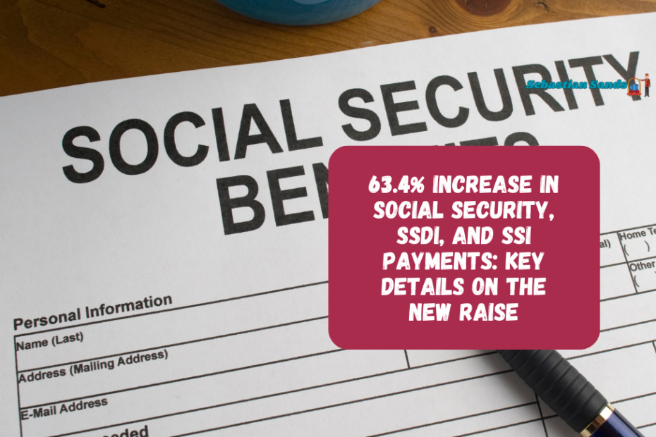 63.4% Increase in Social Security, SSDI, and SSI Payments: Key Details on the New Raise