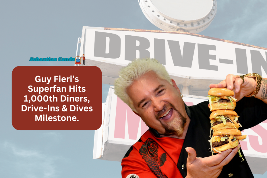 Guy Fieri’s Superfan Hits 1,000th Diners, Drive-Ins & Dives Milestone.