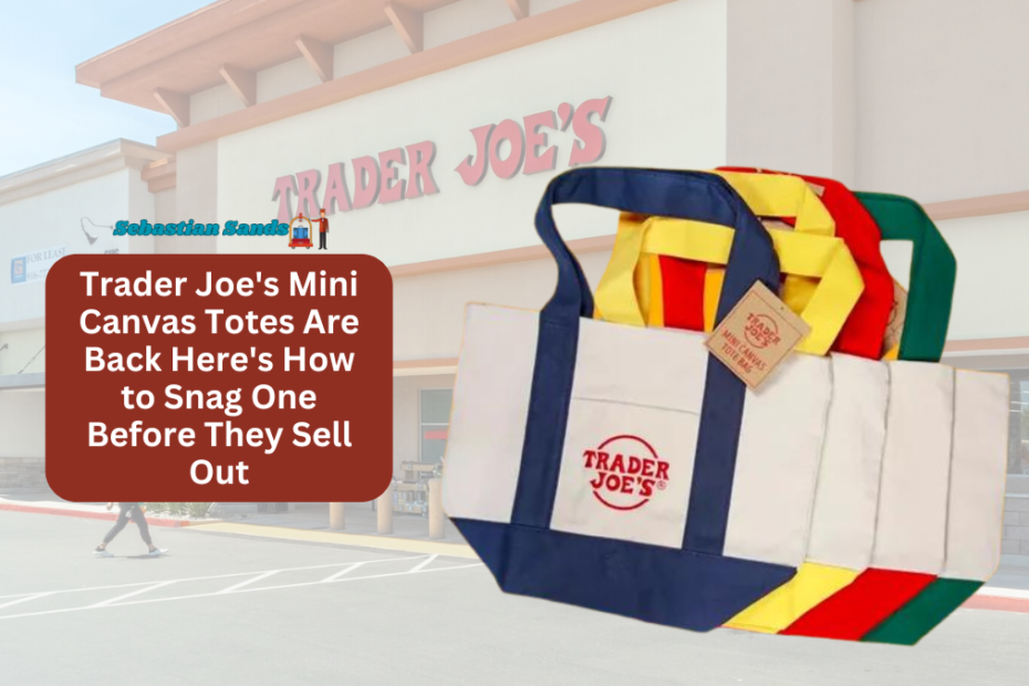 Trader Joe's Mini Canvas Totes Are Back Here's How to Snag One Before They Sell Out